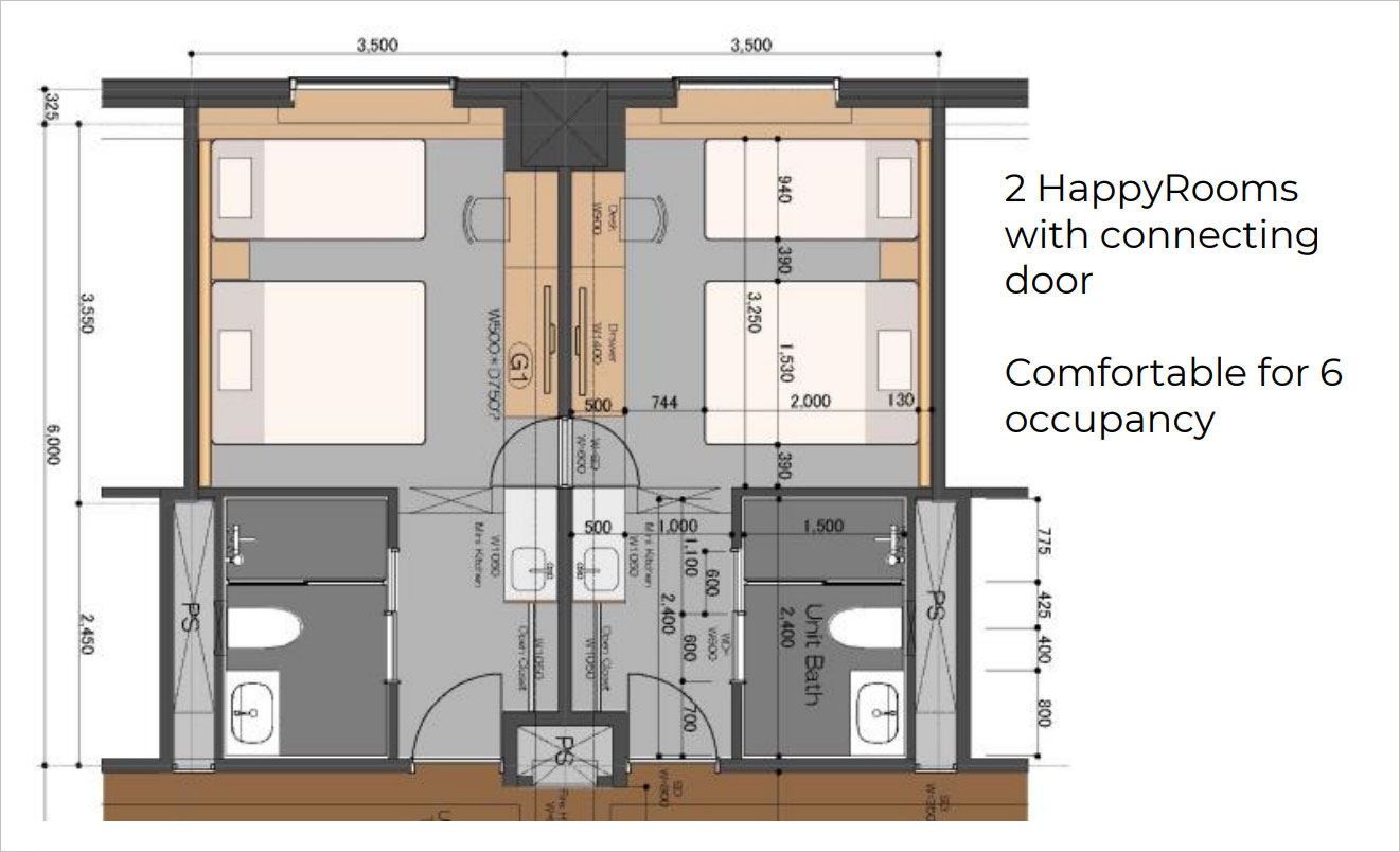 Combined Happy Rooms